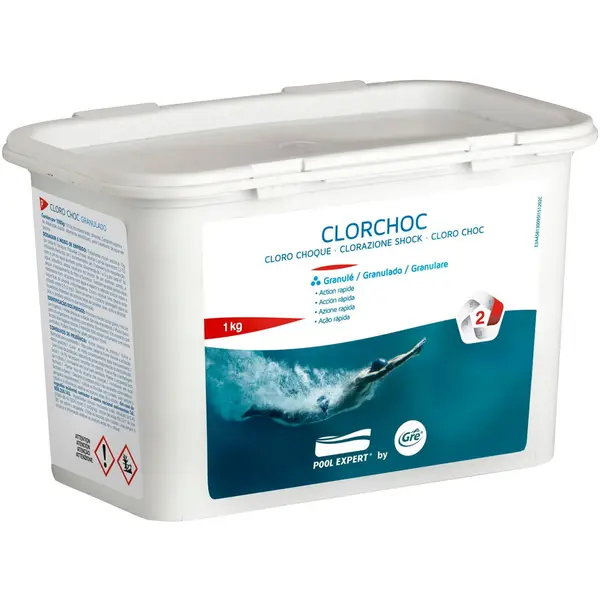 ManufacturGre Clor rapid granulat 1 Kg