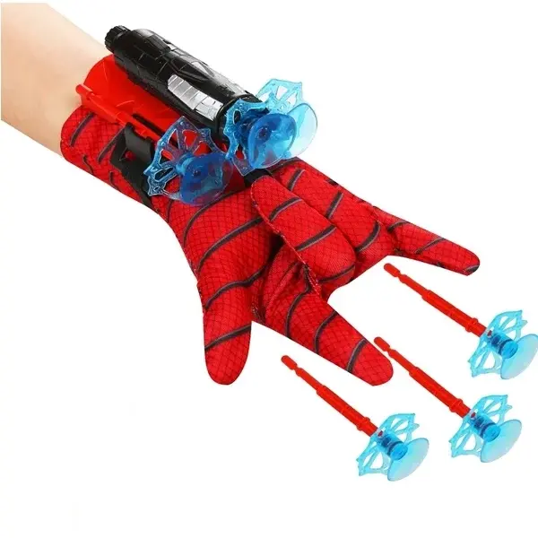 Manusa cu 3 ventuze Spiderman, DEPOX , rosu