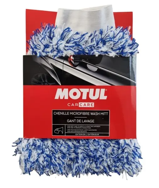 Manusa microfibra pentru spalat caroseria MOTUL CAR CARE CHENILLE MICROFIBRE WASH MITT