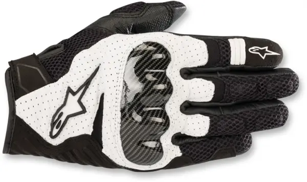 Manusi Alpinestars Smx-1 Air v2 culoarea Negru Alb marimea M