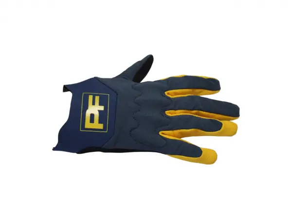 Manusi atv cross quad Trufeel, culoare bleumarin galben, marime L