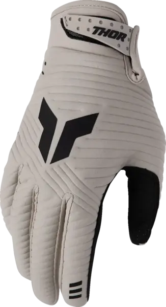 Manusi atv cross Thor Launchmode CW, culoare gri negru, marime 2XL
