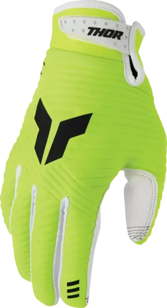 Manusi atv cross Thor Launchmode CW, culoare verde fluo negru, marime L