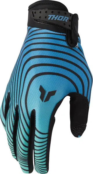 Manusi atv cross Thor Launchmode Identity, culoare albastru negru, marime 2XL