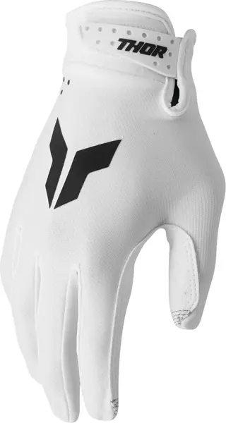 Manusi atv cross Thor Launchmode Red, culoare alb negru, marime XS