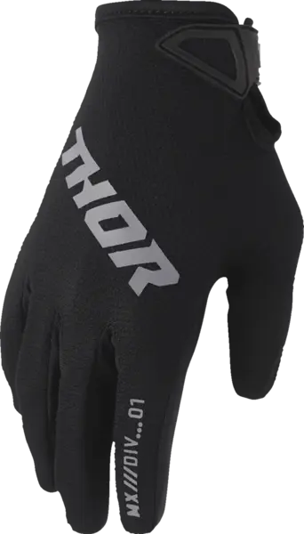 Manusi atv cross Thor RideMode Static, culoare negru, marime 2XL