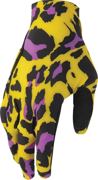 Manusi atv cross Thor SportMode Cheetah, culoare galben violet, marime S