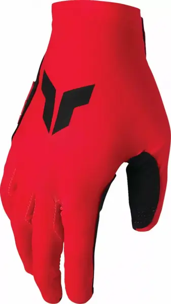 Manusi atv cross Thor SportMode Iconic, culoare rosu negru, marime 2XL
