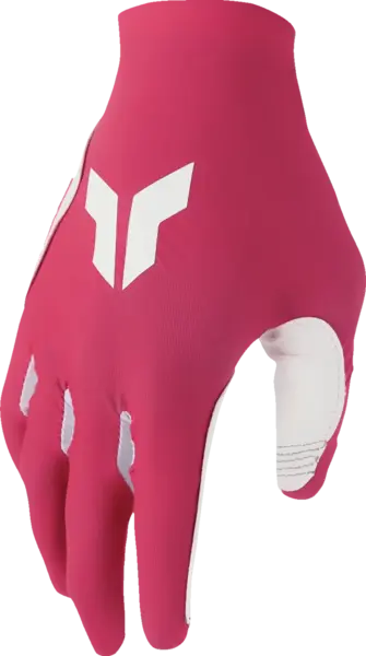 Manusi atv cross Thor SportMode Iconic, culoare roz alb, marime XL
