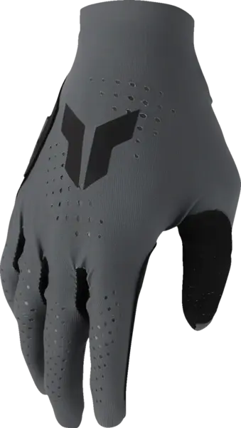 Manusi atv cross Thor SportMode Vented Iconic, culoare gri negru, marime L