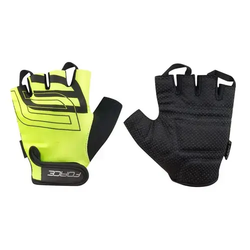 Manusi Ciclism Force Sport - S, Verde-Negru