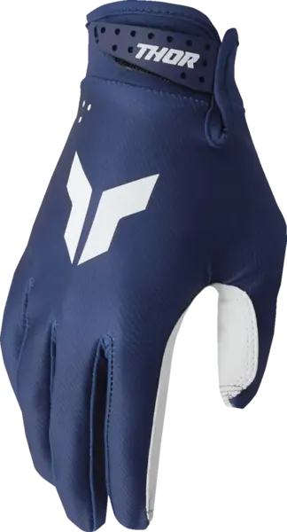 Manusi copii atv cross Thor LaunchMode Split, culoare bleumarin, marime YM