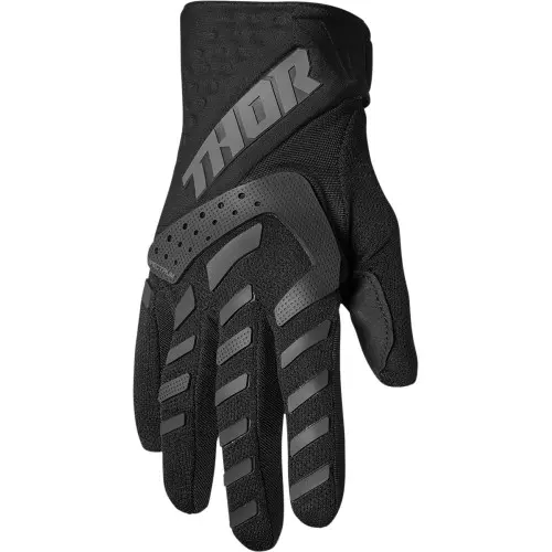 Manusi copii atv cross Thor Spectrum, culoare negru, marime L
