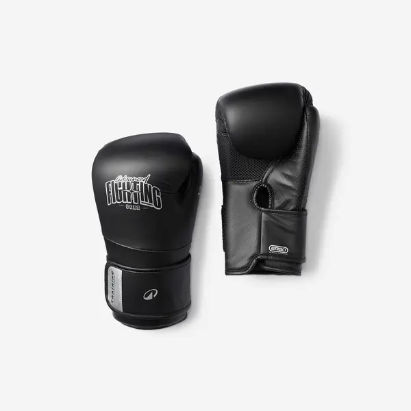 Mănuși de box de antrenament cu spumă ergonomică, Negru