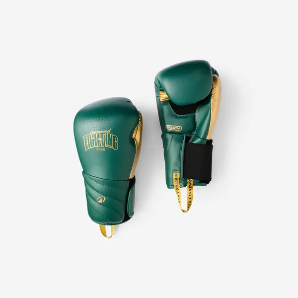 Mănuși de box, nivel mediu, spumă monobloc, verde
