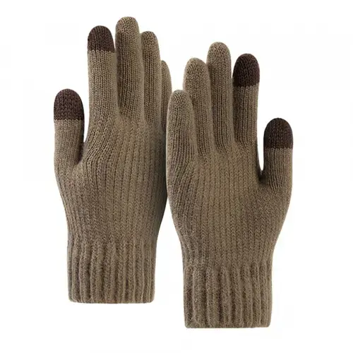 Manusi De Iarna Tactile Unisex Techsuit ST0012, Marime 22cm (Maro)
