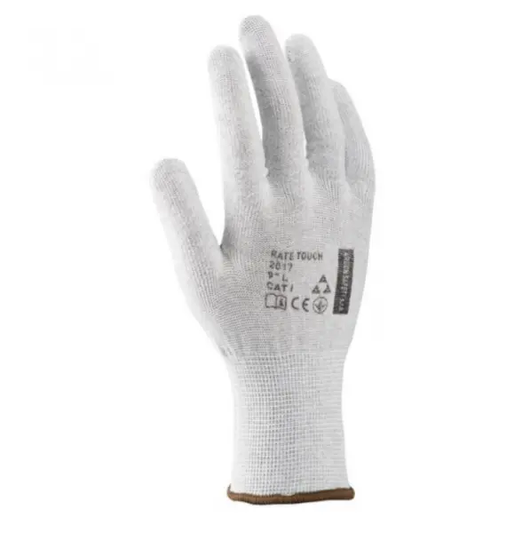 Manusi de protectie, culoarea gri, statica Ardon ESD RATE TOUCH 6, GRI