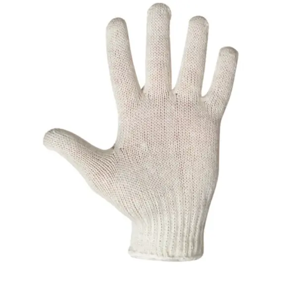 Manusi de protectie textile Ardon ABE, culoarea alb, tricot mediu UNIC, ALB