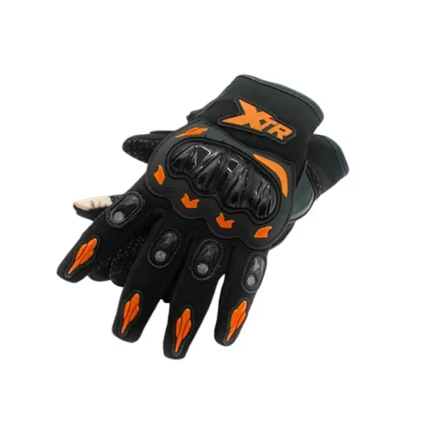 Manusi enduro atv cross Asix AS2 Senior, culoare portocaliu, marime XL