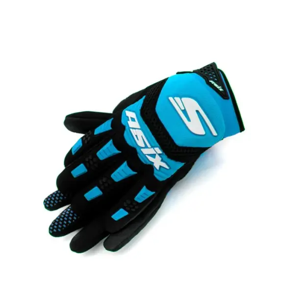 Manusi enduro atv cross Asix AS3 Junior, culoare albastru, marime YL