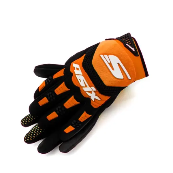 Manusi enduro atv cross Asix AS3 Senior, culoare portocaliu, marime 2XL