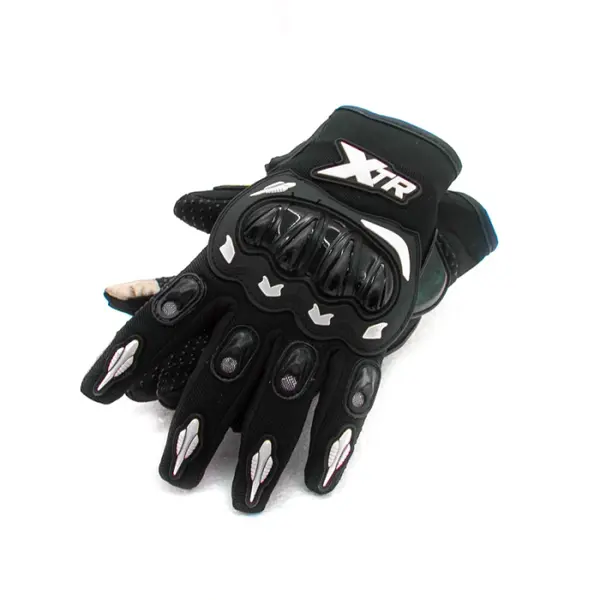 Manusi enduro atv cross XTR Senior X3, albe, marimea 2XL