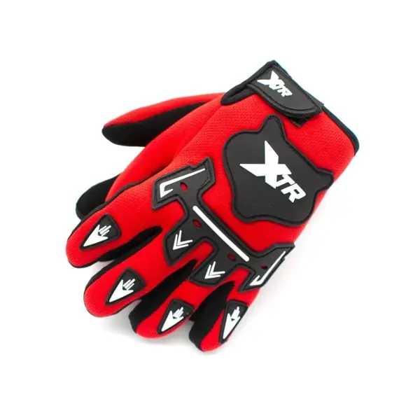 Manusi enduro atv cross XTR X1 Junior, culoare rosu, marime YM