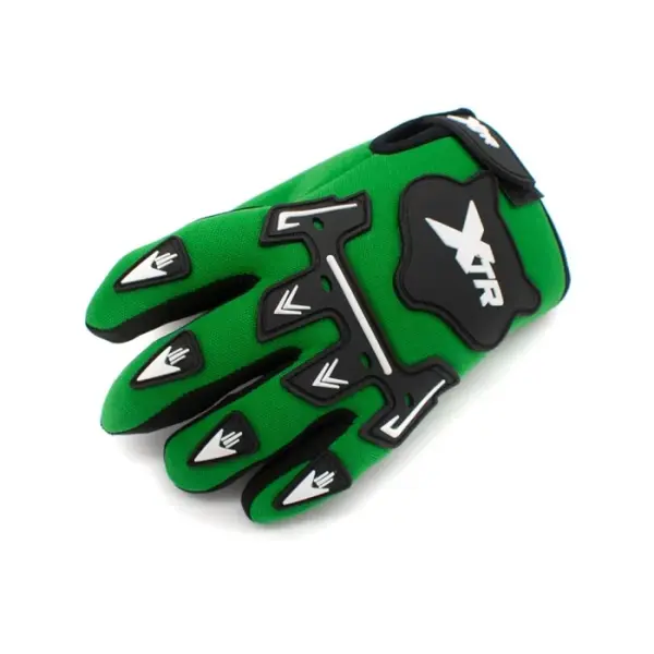 Manusi enduro atv cross XTR X1 Junior, culoare verde, marime YL