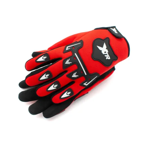 Manusi enduro atv cross XTR X2 Senior, culoare rosu, marime S