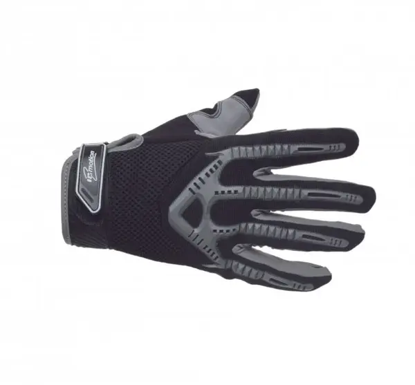 Manusi enduro textil Line, culoare negru gri, marime M