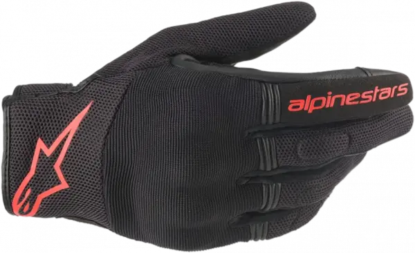 Manusi moto Alpinestars Copper, culoare negru rosu, marime 2XL