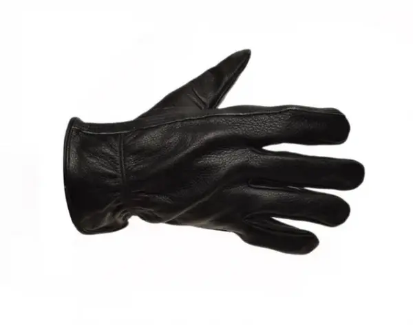 Manusi moto din piele de vaca Styl Bob Vintage, marime L, culoare negru
