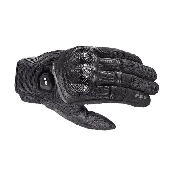 Manusi moto LS2 Atom Man, culoare negru, marime M
