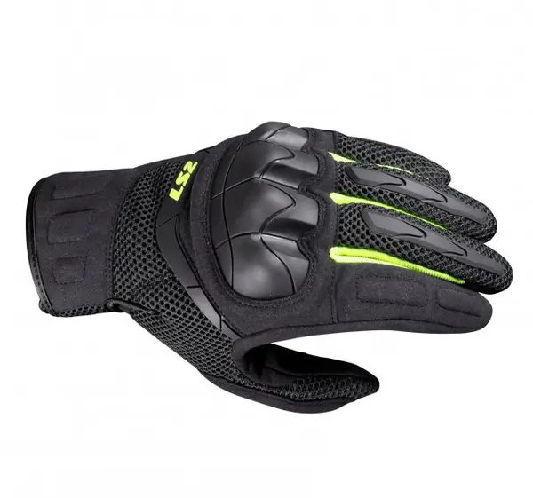Manusi moto LS2 Kubra Man, culoare negru verde, marime L