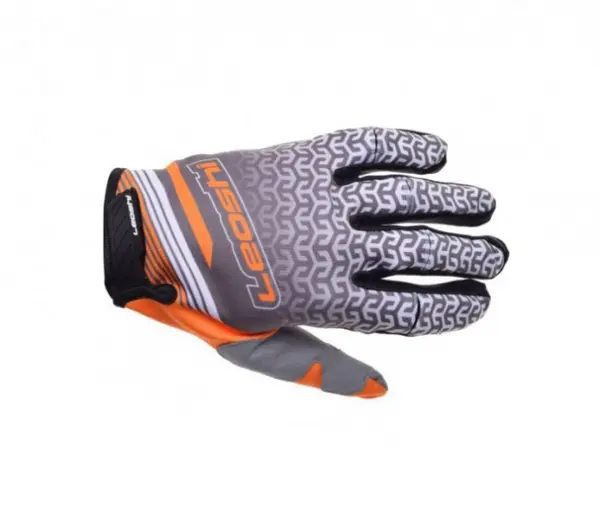 Manusi moto, mx, enduro, atv, marime S, culoare gri portocaliu