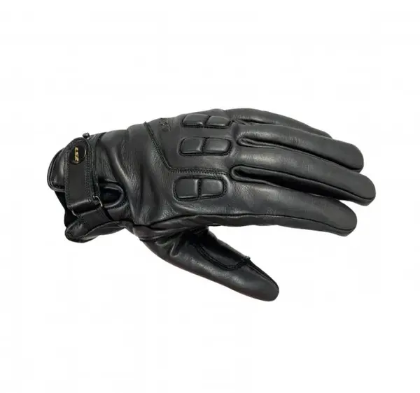 Manusi moto piele, LS2 Jazz Man, marime S, culoare negru