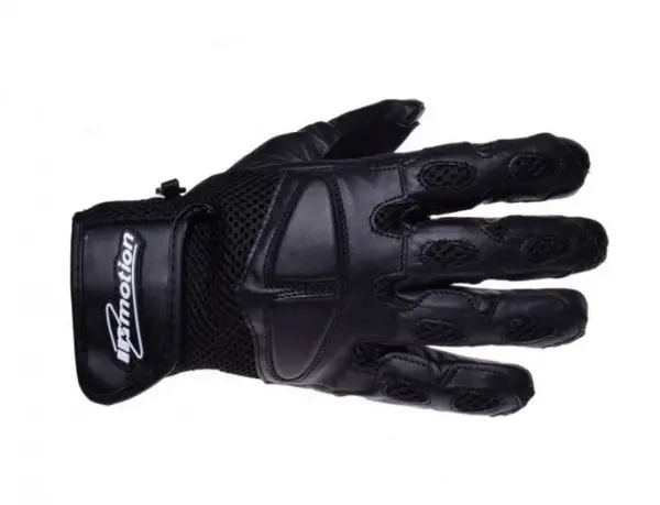 Manusi moto WM piele textil , culoare negru , marime L