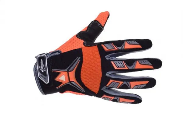 Manusi motocross atv, culoare portocaliu, marime 2XL