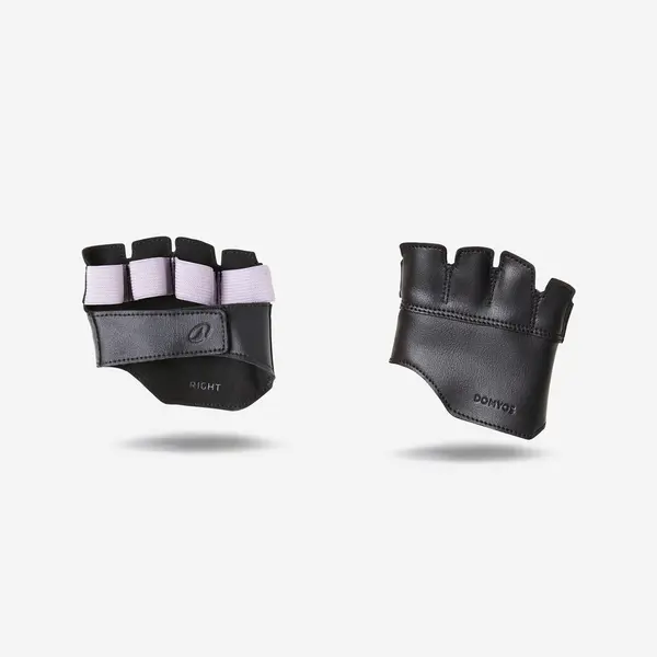 Mănuși pad rezistente Fitness Negru