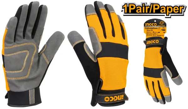 Manusi Protectie Ingco XL Piele HGMG01-XL