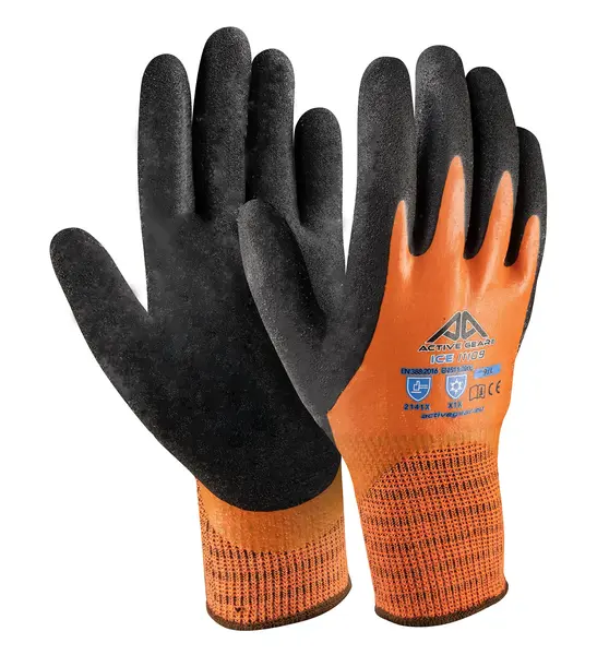 Manusi protectie termica anti frig palma imersata dublu in latex Active Gear Marime 11 Manusi protectie termica anti frig palma imersata dublu in latex Active Gear Marime 11