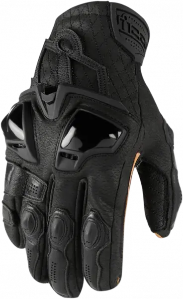 Manusi scurte Icon Hypersport Short culoarea Negru marimea M