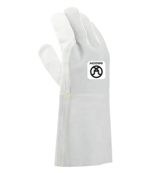 Manusi sudori piele spalt bovina, culoarea alb, ata kevlar,15 cm, Ardon COY 10, ALB