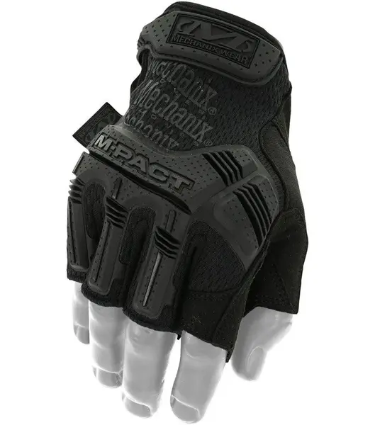 Manusi tactice M-Pact® Fingerless Mechanix Wear - NEGRU / L