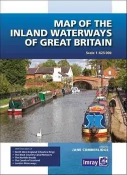 Map of the Inland Waterways of Great Britain, Paperback/Jane Cumberlidge