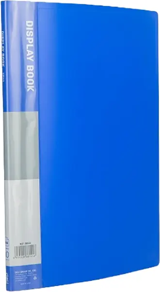 Mapa cu 10 de buzunare Deli Classic - E38144, A4, albastra