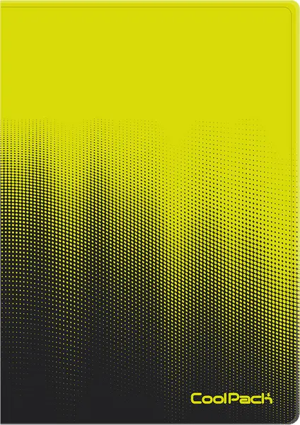 Mapa cu 20 de buzunare Cool Pack - A4, Gradient Lemon