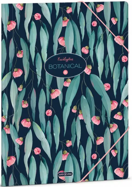 Mapă cu elastic Ars Una Eucalyptus – A4