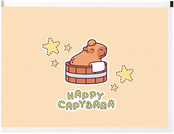 Mapă cu elastic Spree Capybara - A4, Sortiment