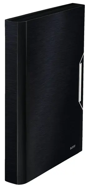 Mapa de prezentare A4 cu elastic plastic Leitz Style negru-satin